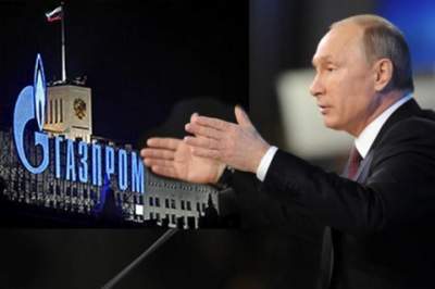 Оседлавший «Газпром» Путин стал героем новой карикатуры