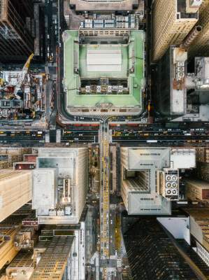 Нью-Йорк в снимках, сделанных с помощью дрона. Фото