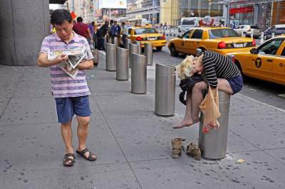 Нью-Йорк в работах талантливого уличного фотографа. Фото