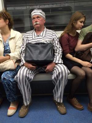 Отчаянные модники, которых можно встретить в общественном транспорте. Фото