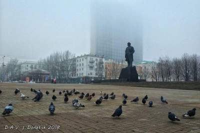 Свежие снимки из оккупированного Донецка. Фото