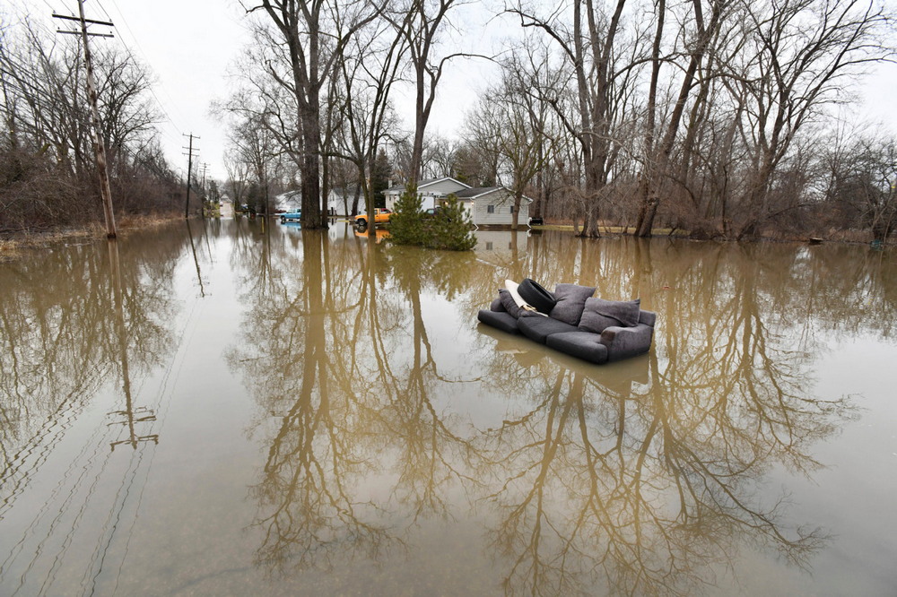 Запад США оказался под водой из-за сильных дождей