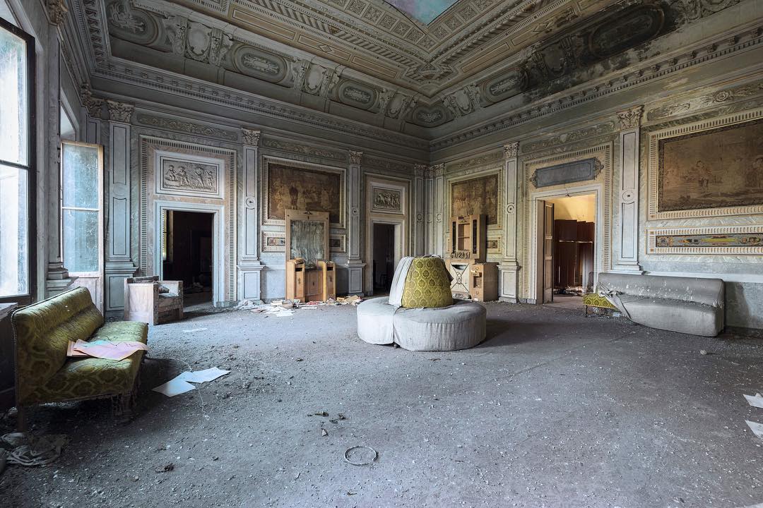 Заброшенные виллы Италии на снимках Элеоноры Кости