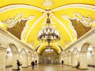 Самые красивые станции метро со всего мира. Фото