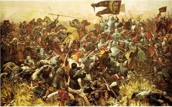 В Куликовской битве воевали москали и татары против украинцев
