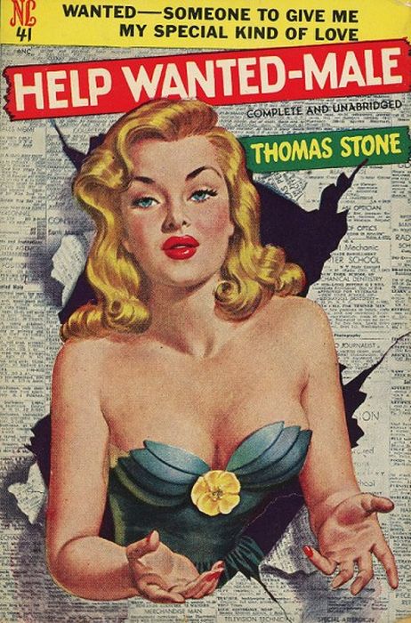 Красавицы на обложках журналов 40-60-х годов