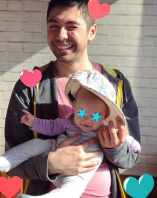 Игорь Обуховский показал милое фото с маленькой дочерью