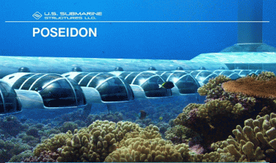 В этом подводном отеле отдохнуть могут лишь богачи. Фото