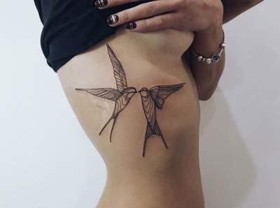 Впечатляющие татуировки от украинской художницы. Фото