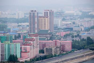 Виртуальный полет над Пхеньяном. Фото
