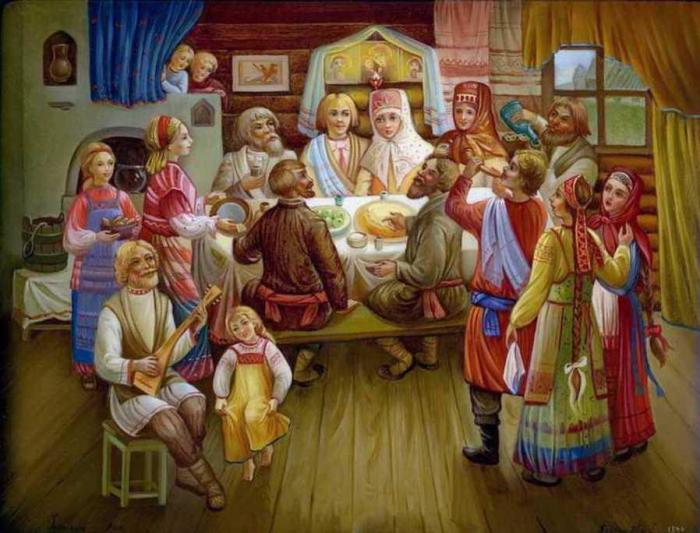 Любопытные факты о семейных традициях на Руси