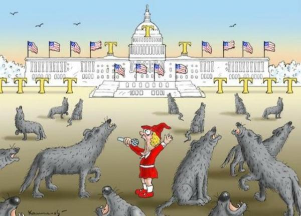 ТОП-10 лучших карикатур о работе Дональда Трампа (ФОТО)