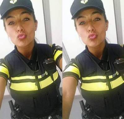 Сеть покорила самая красивая девушка в полиции Голландии. Фото 