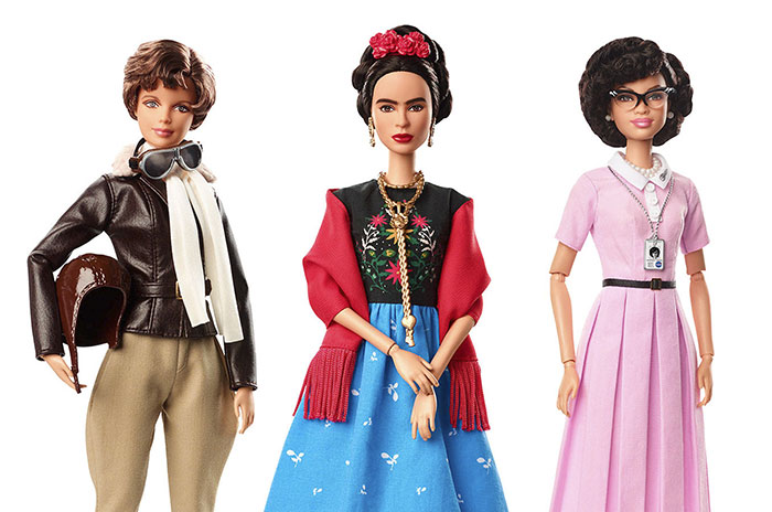Коллекция кукол Барби посвящена выдающимся женщинам