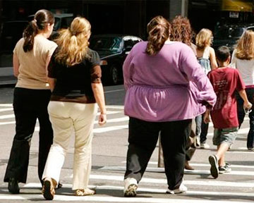 60% жителей США страдают от избыточного веса