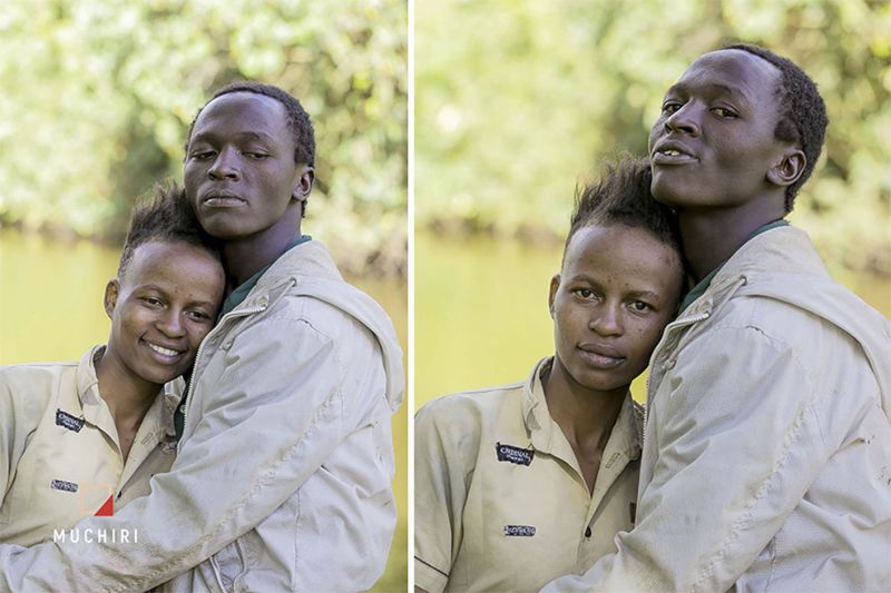 Фотосессия для влюбленных бомжей в подарок от кенийского фотографа