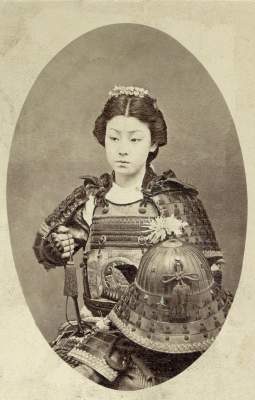 Редкие снимки женщин-самураев. Фото