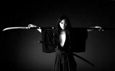 Редкие снимки женщин-самураев. Фото