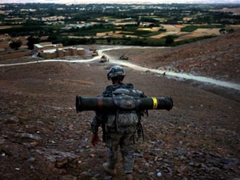 Американский военнослужащий в Афганистане