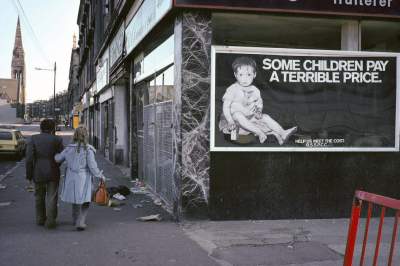 Шотландские трущобы в редких снимках 80-х годов. Фото