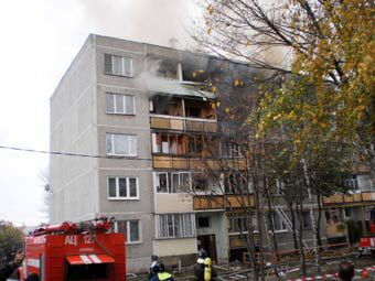 Пожар в доме в Бронницах полностью ликвидирован