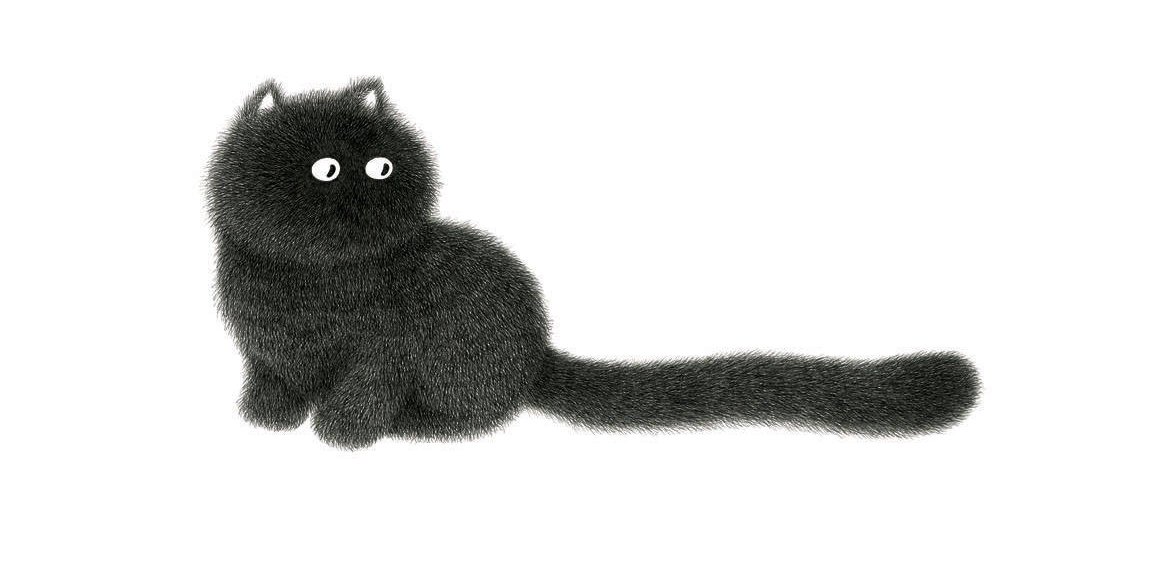 Пушистые кошки от малазийского иллюстратора