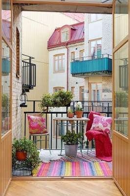 Лучшие идеи для обустройства маленького балкона. Фото