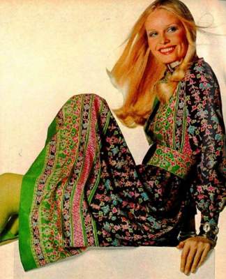 Так выглядели модницы в 70-х. Фото