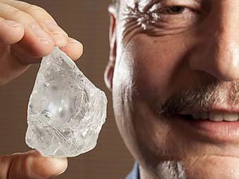 Алмаз, найденный на руднике Куллинан