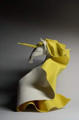 Интересные оригами вьетнамского художника. Фото
