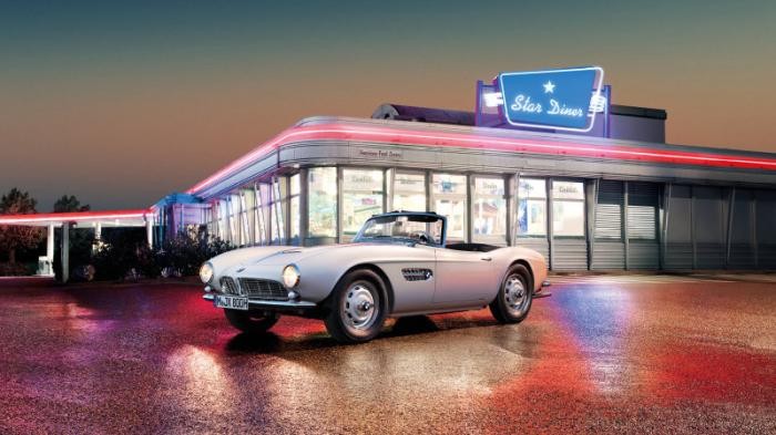 BMW 507: восстановленное авто Элвиса