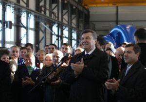 В связи с приездом Януковича работникам сумского завода запретили приносить яйца в любом виде