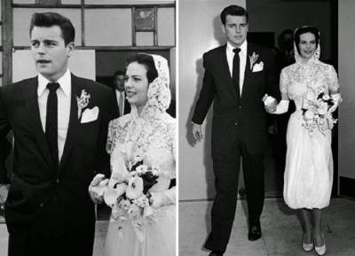 Свадебные фотографии знаменитых людей прошлого века. Фото