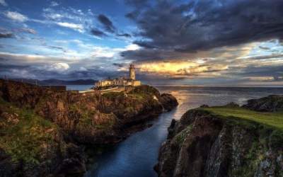 Ирландия в ярких пейзажах. Фото