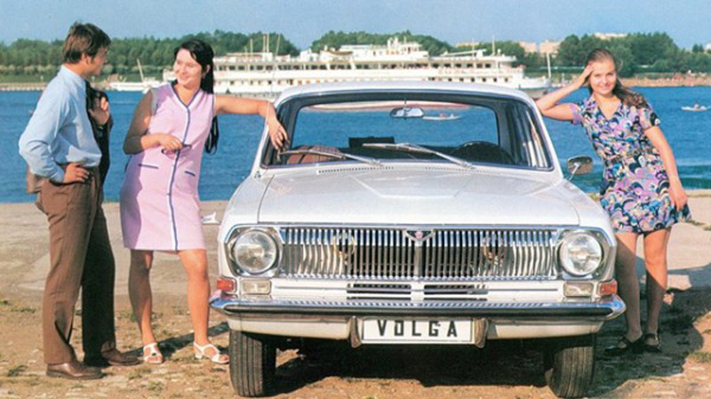 Автомобильная реклама в СССР 70-х
