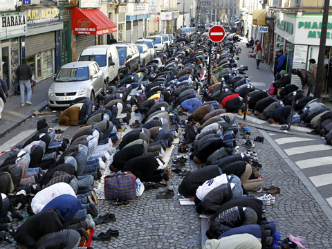Французов беспокоит рост численности мусульман в стране