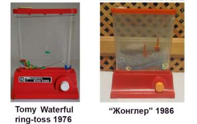 Советские игрушки, оказавшиеся плагиатом. Фото