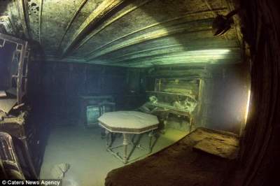 Подводные снимки корабля, затонувшего более 100 лет назад. Фото