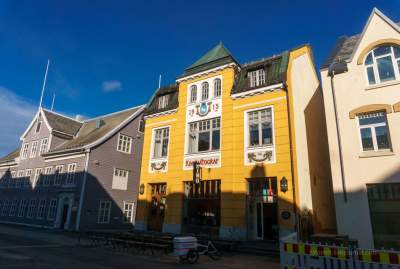 Этот цветущий норвежский город находится за полярным кругом. Фото