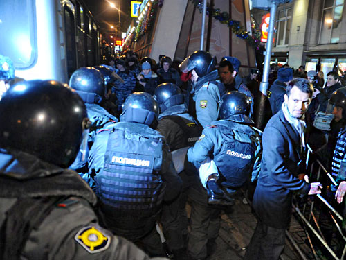 Во время акций протеста в Санкт-Петербурге задержали и украинца