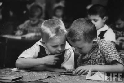 Будни детского сада в СССР глазами иностранного фотографа. Фото