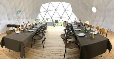 Необычный дом в Норвегии под стеклянным куполом. Фото