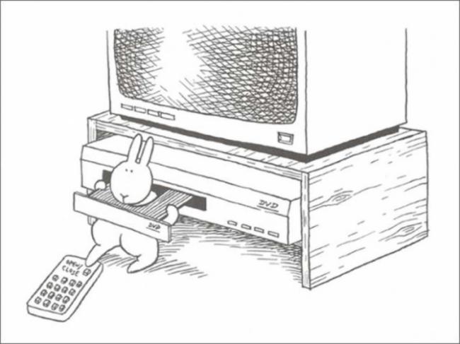 30 курьезных иллюстраций кроликов-самоубийц (ФОТО)