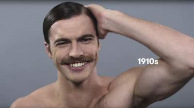 Стандарты мужской красоты за последние сто лет. Фото