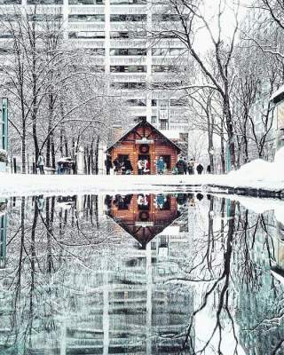 Фотограф нашел необычный способ показать красоту городов. Фото