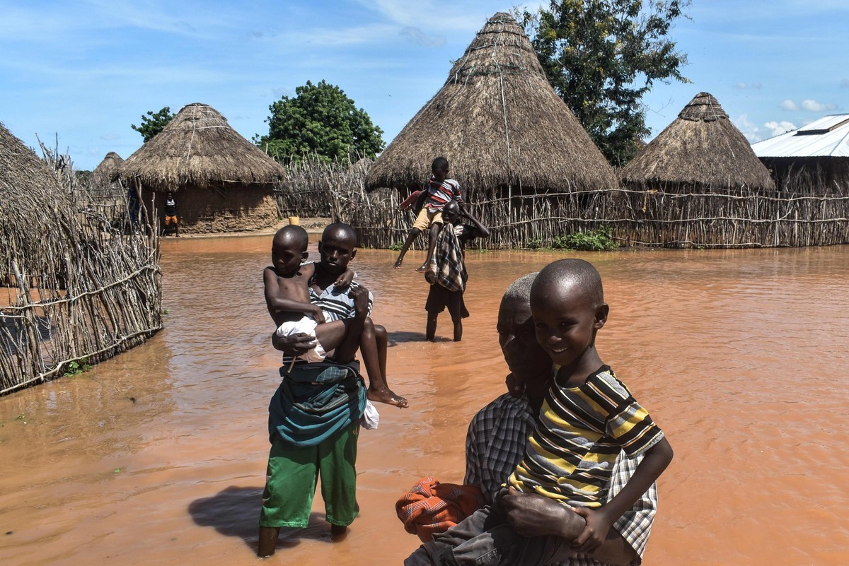 Сильные наводнения в Кении из-за обильных дождей. ФОТО