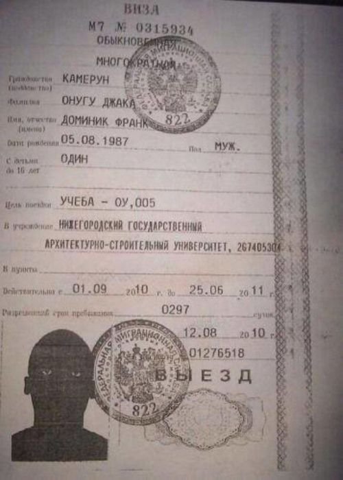 Жуткие лица в ксерокопиях паспортов