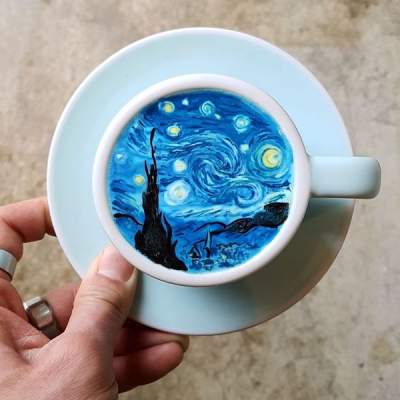 В сети восхитились необычными рисунками на кофе. Фото