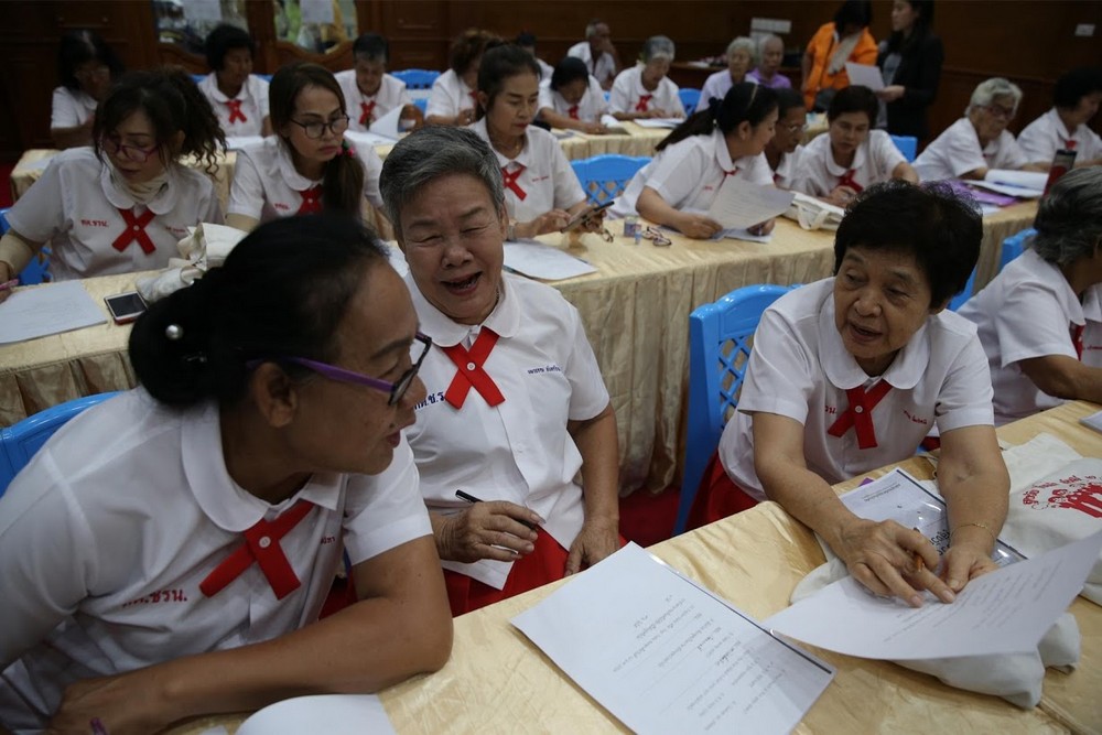 Школы для пожилых людей в Таиланде