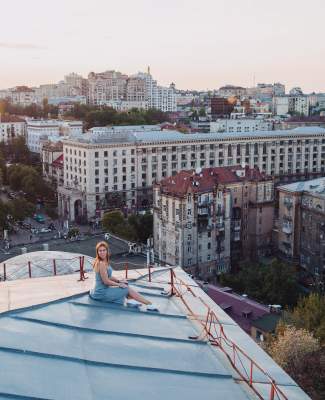 Атмосферные снимки весеннего Киева. Фото